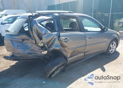 2004 Pontiac Vibe из США, поврежденный, VIN 5Y2SL62844Z437961